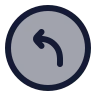 Circle Arrow Move Up Left icon preview