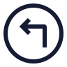 Circle Arrow Move Up Left icon preview