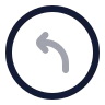 Circle Arrow Move Up Left icon preview