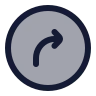 Circle Arrow Move Up Right icon preview