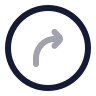 Circle Arrow Move Up Right icon preview