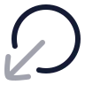 Circle Arrow Out Down Left icon preview