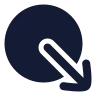 Circle Arrow Out Down Right icon preview