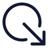 Circle Arrow Out Down Right icon preview