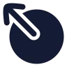 Circle Arrow Out Up Left icon preview