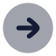Circlearrowright icon with bulk rounded style