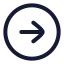 Circlearrowright icon with stroke rounded style