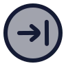Circle Arrow Right 03 icon preview