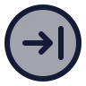 Circle Arrow Right 03 icon preview