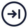 Circle Arrow Right 03 icon preview