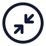 Circle Arrow Shrink 02 icon preview