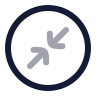 Circle Arrow Shrink 02 icon preview