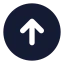 Circlearrowup icon with solid standard style