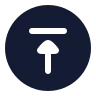 Circle Arrow Up 03 icon preview