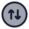 Circle Arrow Up Down icon preview