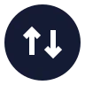 Circle Arrow Up Down icon preview