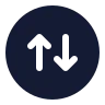 Circle Arrow Up Down icon preview