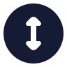 Circle Arrow Vertical icon preview