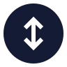 Circle Arrow Vertical icon preview