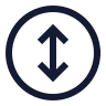 Circle Arrow Vertical icon preview