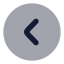 Circlechevronleft icon with bulk rounded style