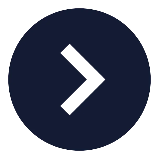 Circle Chevron Right Icon in Solid Sharp style