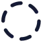 Circledashed icon with solid standard style