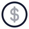 Circle Dollar Sign icon preview