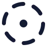 Circle Dot Dashed icon preview