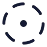 Circle Dot Dashed icon preview
