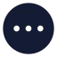 Circleellipsis icon with solid rounded style