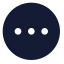 Circleellipsis icon with solid standard style