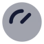 Circlegauge icon with bulk rounded style