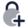 Circle Lock Add 01 icon preview