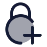 Circle Lock Add 01 icon preview