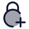 Circle Lock Add 01 icon preview