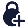 Circle Lock Add 01 icon preview