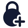 Circle Lock Add 01 icon preview