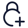 Circle Lock Add 01 icon preview
