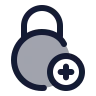 Circle Lock Add 02 icon preview