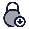 Circle Lock Add 02 icon preview