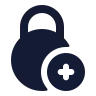 Circle Lock Add 02 icon preview