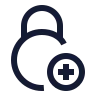 Circle Lock Add 02 icon preview