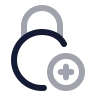Circle Lock Add 02 icon preview