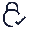 Circle Lock Check 01 icon preview