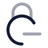 Circle Lock Minus 01 icon preview