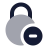 Circle Lock Minus 02 icon preview