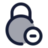 Circle Lock Minus 02 icon preview