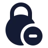 Circle Lock Minus 02 icon preview