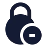 Circle Lock Minus 02 icon preview